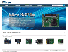 Tablet Screenshot of imicro.com.tw